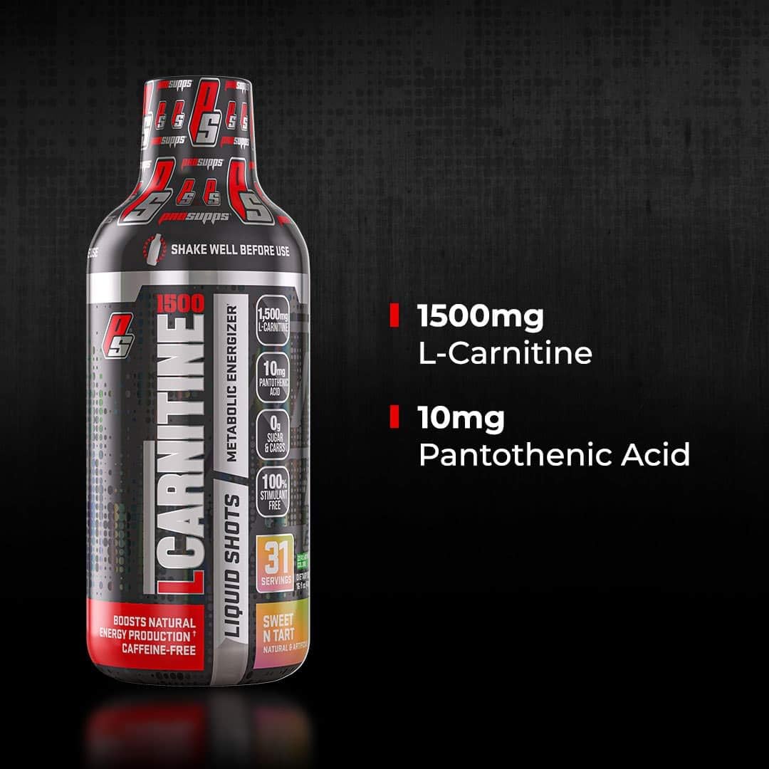 ProSupps L-Carnitine 1500 Liquid Fat Burner, Stimulant Free Metabolic Enhancer (Berry, 16 Fl. Oz): Health & Personal Care
