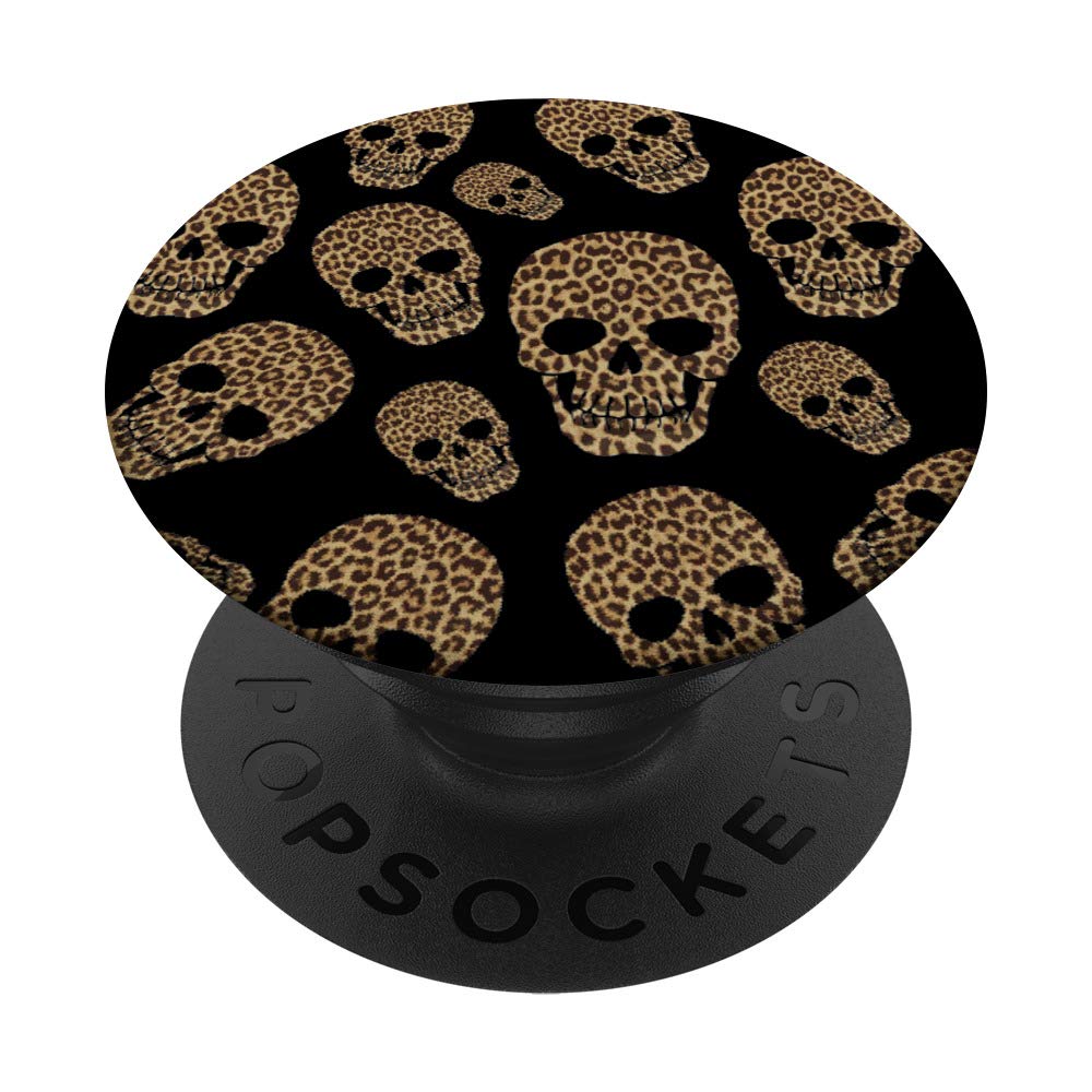 Funny skull - animal print skulls. phone & tablet accessory PopSockets PopGrip: Swappable Grip for Phones & Tablets