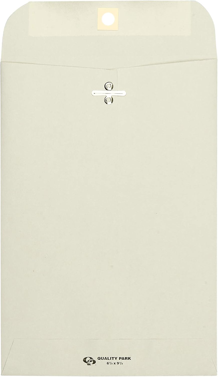 Quality Park, Clasp Envelopes, Gummed, Executive Gray, 10x13, 100 per Box (38597) : Office Products