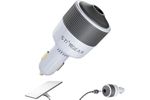STARGEAR Starlink Mini Car Adapter 12V to 24V DC Step Up Converter with 60W Car Cigarette Lighter Adapter, Starlink Mini 12V Adapters Supports 16 AWG Official 30M, Ideal for RV, Boat, Trailer