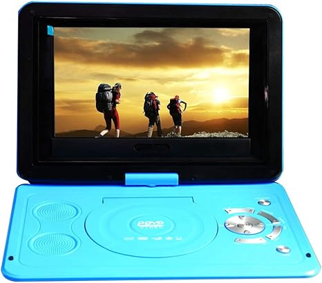 Amazon Com Tonglingusl Portable Mini Dvd Player 13 9inch Hd Tv Movies Lcd Mobile Swivel Usb Screen Rotation Car Home Kitchen
