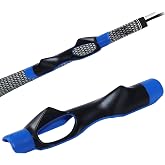 LIKIER Golf Grip Trainer Attachment for Kids and Woman Beginner Training Equipment for Improving Hand Positioning on Golf Club Right Handed Golf Swing Trainer 6 Inches