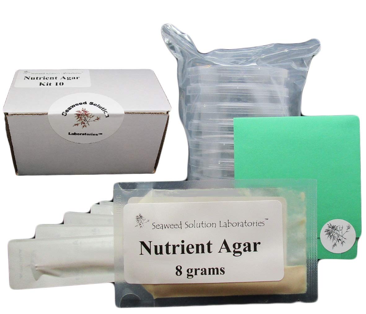 Buy Nutrient Agar Kit, Includes Nutrient Agar Dehydrated, 10 Sterile