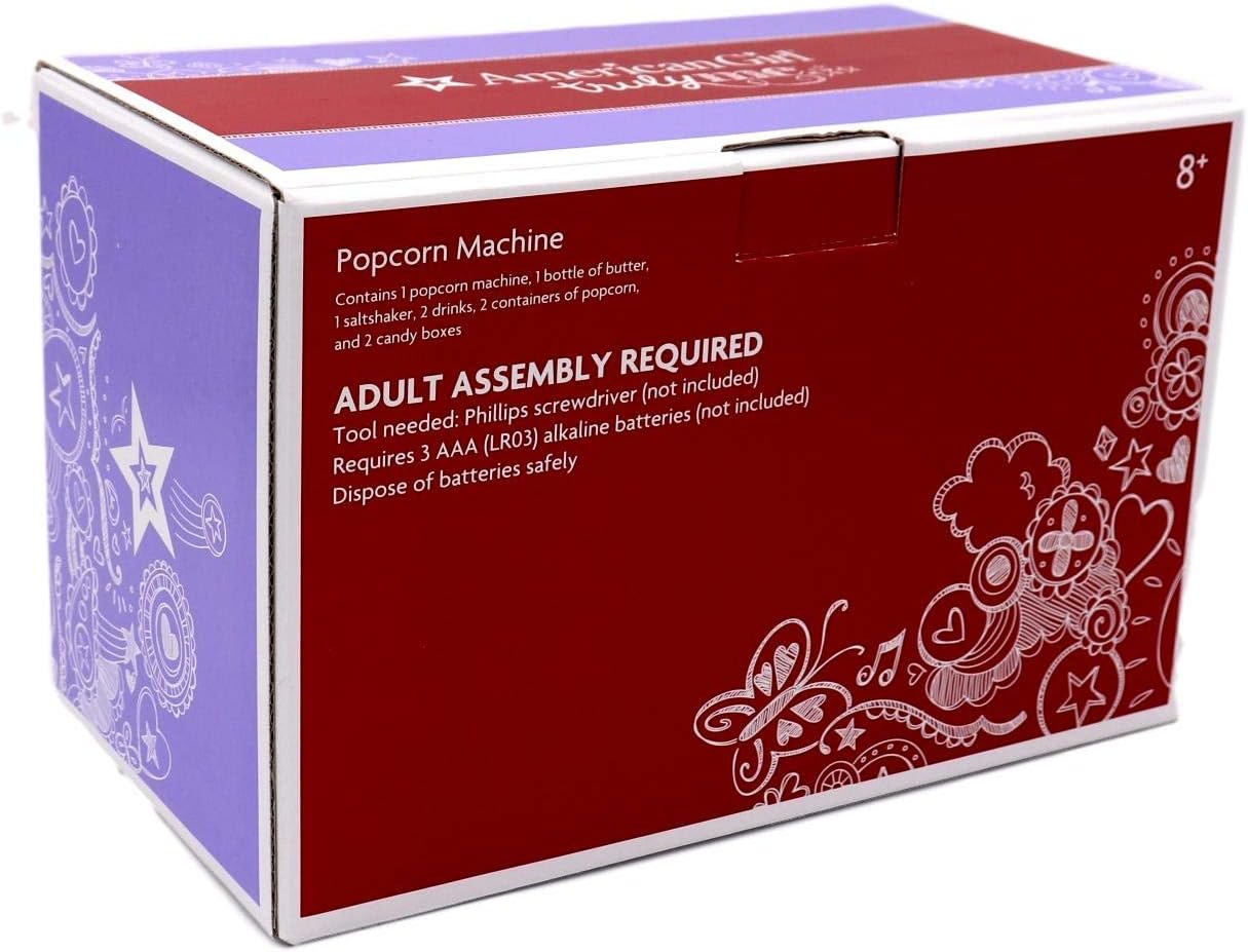 american girl popcorn machine