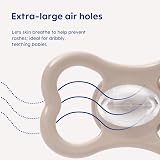 MAM Air Soothers 12 Months Plus 2 Pack with Sterilisable Travel Case Blue Grey view 3