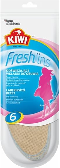 Semelles Fraîcheur Kiwi - Lot De 12 Paires Jetables Parfumées