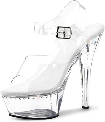 see through platform shoes