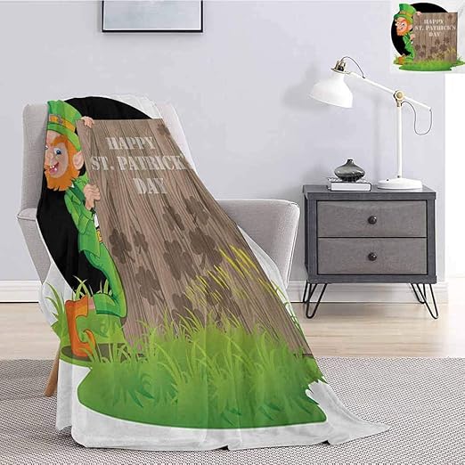 Amazon Com Luoiaax St Patricks Day Luxury Special Grade Blanket