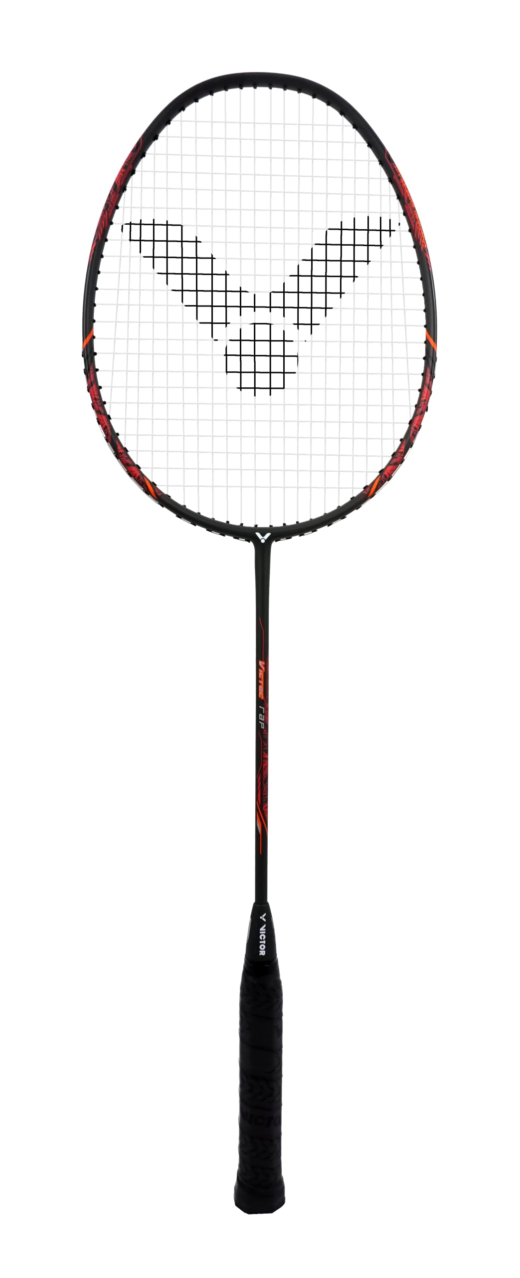 VICTOR VICTEC Rap Badminton Racket and Shuttlecock Racket in Green, Single Racket or as a Set with Racket/Balls/Carry Bag – Lightweight Graphite Racket for All Skill Levels