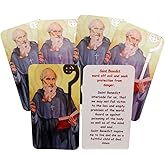 Westmon Works St Benedict Holy Card Bulk Pack with Patron Saint Protection From Evil Prayer, Set of 10