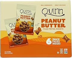 QUINN Peanut Butter Filled Pretzel Nuggets Snack Pack, 1.5 OZ
