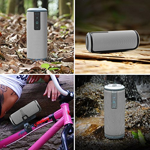 image for Outdoor Wireless Speaker,ELEGIANT Super Bass Portable Speaker 4.0 Wate