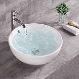 Oladwolf Chrome Basin Sink Waste Pop Up Click Clack Plug Slotted with Overflow view 7