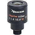 Xenocam 6-22mm 5.0 Megapixel 1/2.5" IR F1.6 CCTV Video Vari-Focal Zoom Lens for CCTV Security Camera