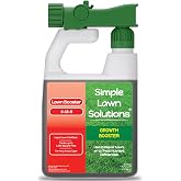 Extreme Grass Growth Lawn Booster- Liquid Spray Concentrated Starter Fertilizer with Humic Acid- Any Grass Type- Simple Lawn Solutions (32 oz. w/Sprayer)