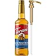 Torani Coffee Syrup, Salted Honey Butter Syrup, Flavoring for Drinks and Desserts, Pump Included, 25.4 Fl Oz