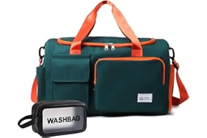 BEULPTN Small Gym Bag for Women, Travel Duffle Bag Carry On Weekender Bag with Shoe Compartment