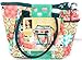 Pioneer Woman Insulated Lunch Bag Patchwork - 4 Piece