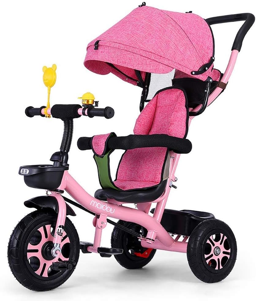 girl tricycle push handle