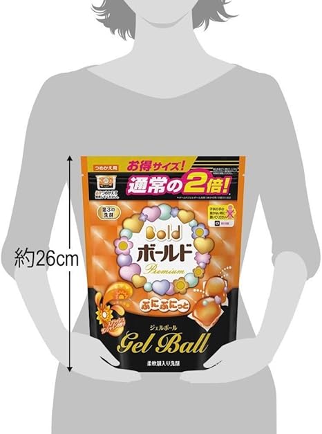 Amazon Co Jp 大容量 ボールド 洗濯洗剤 液体 ぷにぷにっとジェルボール スプラッシュサンシャインの香り 詰替用超特大サイズ 874g 36個入り ドラッグストア