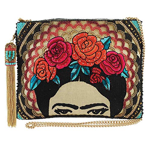 Nwt Mary Frances Beaded Celestial Cell Phone Bag Clutch Crossbody Star Moon