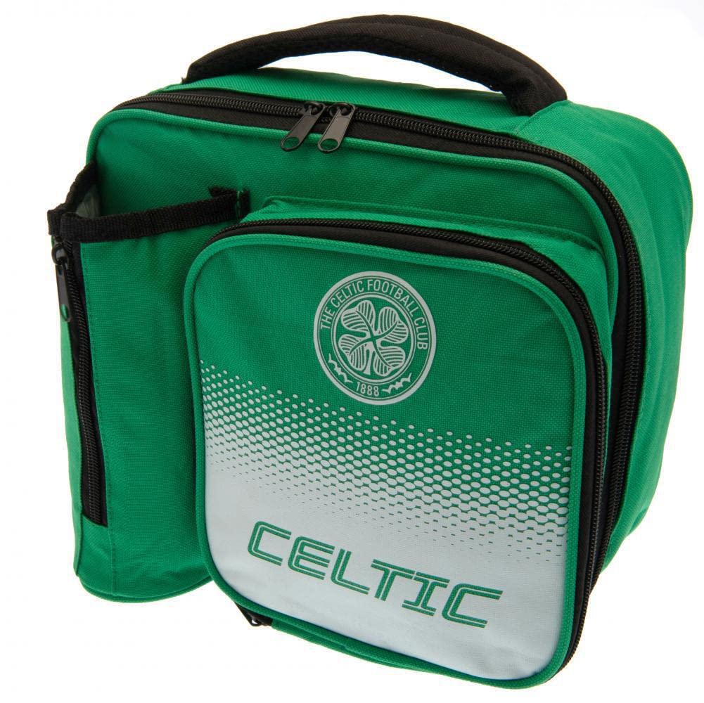Celtic FC Fade School Lunch Bag with Bottle Holder