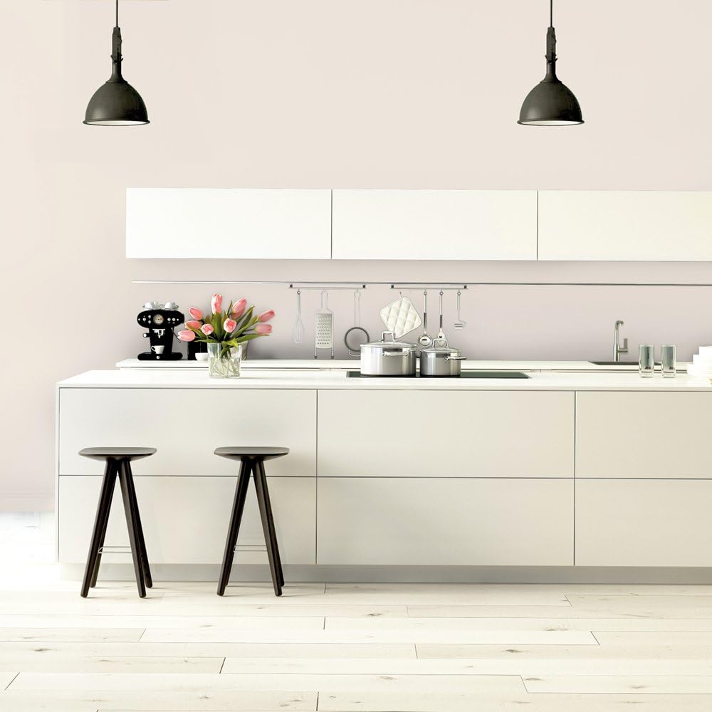 Alpina Peinture Murale Speciale Pour Cuisines Salles De Bains Satin Blanc Casse 2 5l 25m Amazon Fr Bricolage