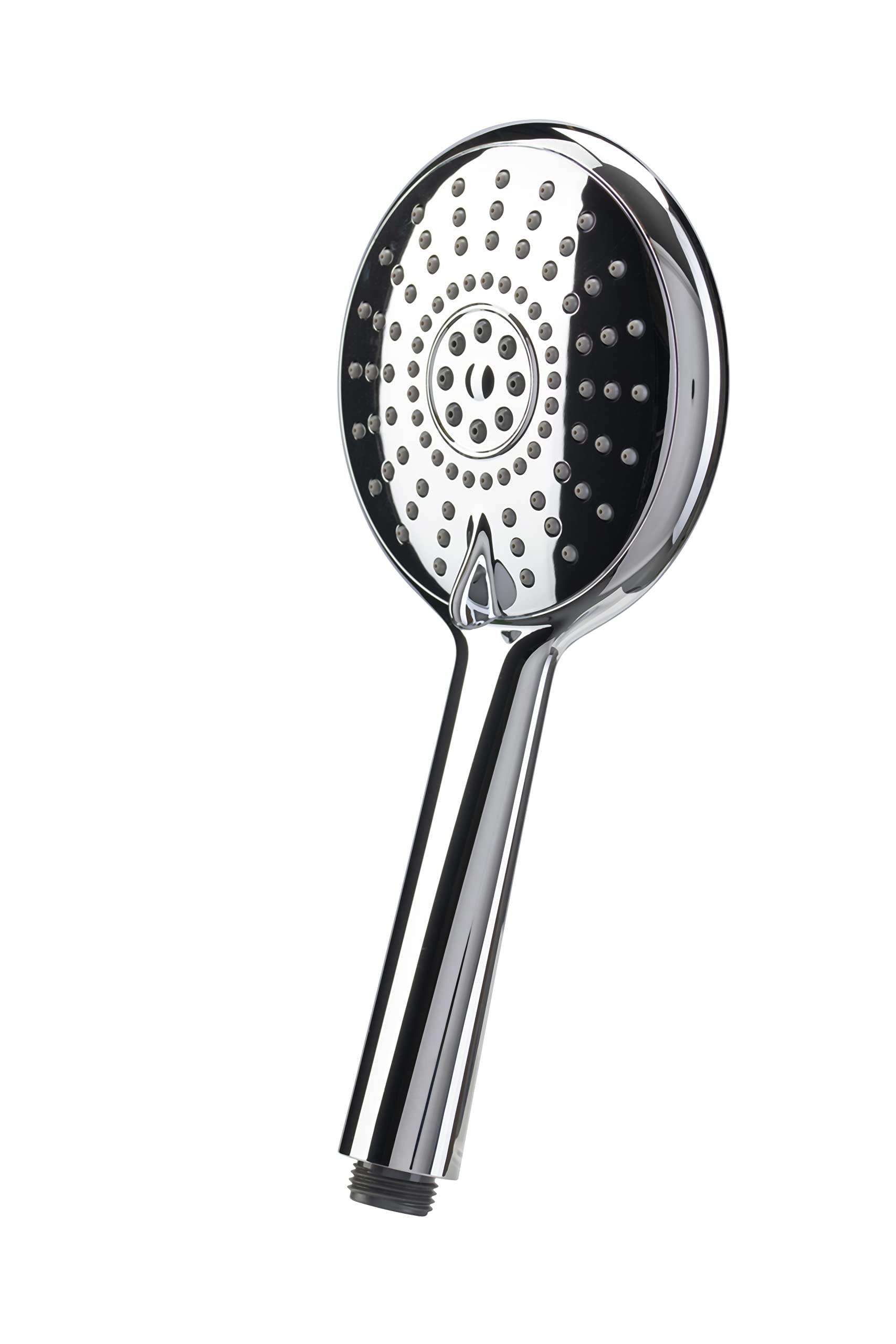Croydex Varone Aqua Air Water Saving Shower Head - 5 Function Chrome Handset with Aqua Air Water Saving Device and Rub Clean Nozzles, Shower Heads & Spray