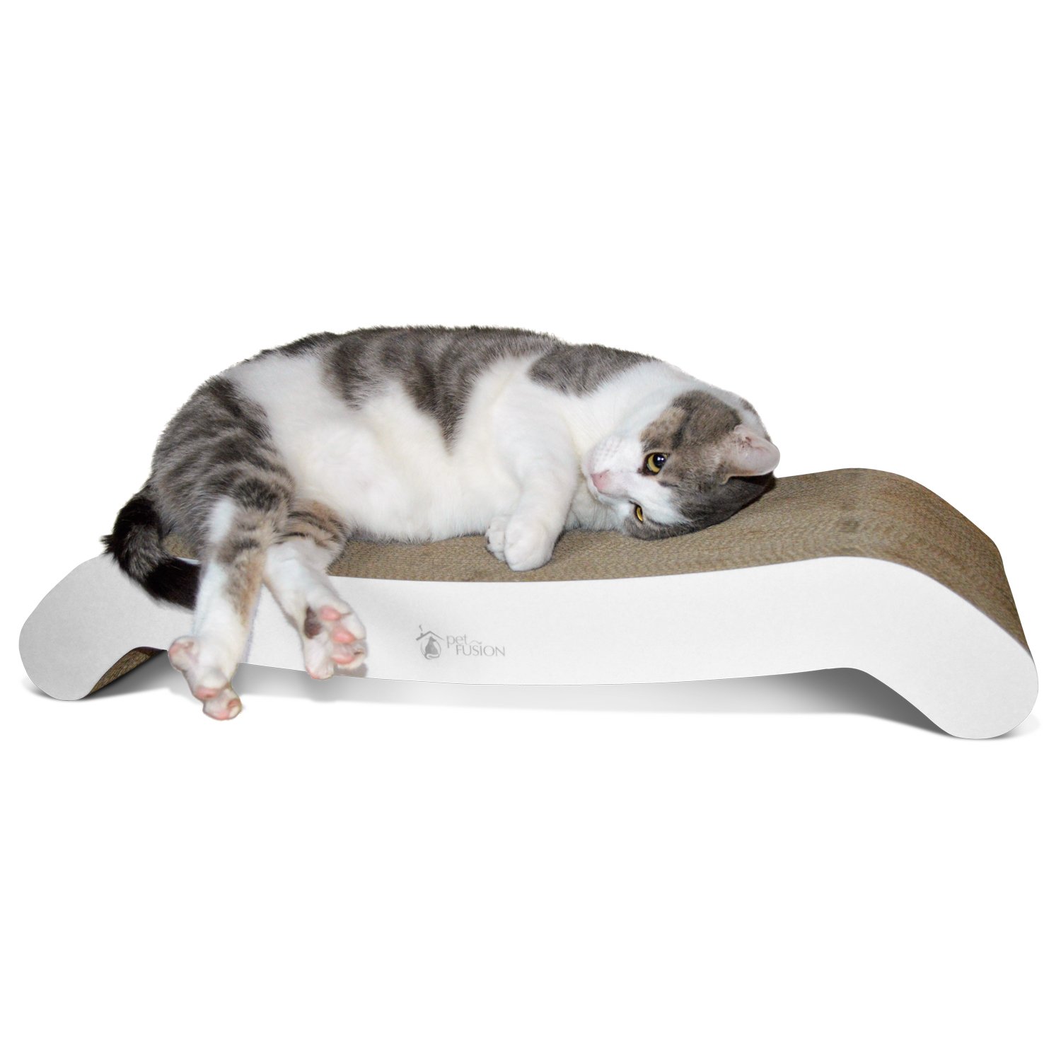 PetFusion Cat Scratcher FLIP LOUNGE. Reversible and 69 CM fits even