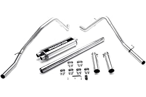MAGNAFLOW EXHAUST PRODUCTS MagnaFlow Performance Exhaust System 16700: Cat-Back, Street Series, For 2006-2007 Dodge Ram 1500