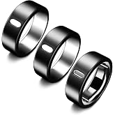 3 Pack Cover Compatible with Oura Ring Gen 4, 3 Horizon/Heritage | Surport Charging with Cover on, Anti-Scratch TPU Protector for Men Women, Size 8