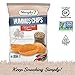 Simply7 Chickpea Hummus Chips, Spicy Chili Pepper, 5 Ounce (Pack of 12), Packaging May Vary
