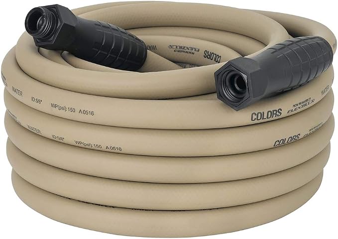Amazon Com Flexzilla Hfzc550brs Swivelgrip Garden Hose Brown Mulch Garden Outdoor