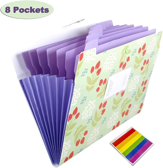 large accordion file folder