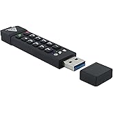 Apricorn 32GB Aegis Secure Key 3Z 256-bit AES XTS Hardware Encrypted FIPS 140-2 Level 3 Validated Secure USB 3.0 Flash Drive (ASK3Z-32GB),Black