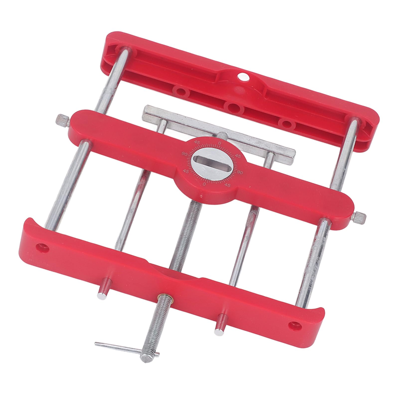 Risegun Mortise Tenon Jig, 2-in-1 Self-Centering Punch Locator, Portable Doweling Jig, Drill Guide & Loose Tenon Joinery Kit for Woodworking