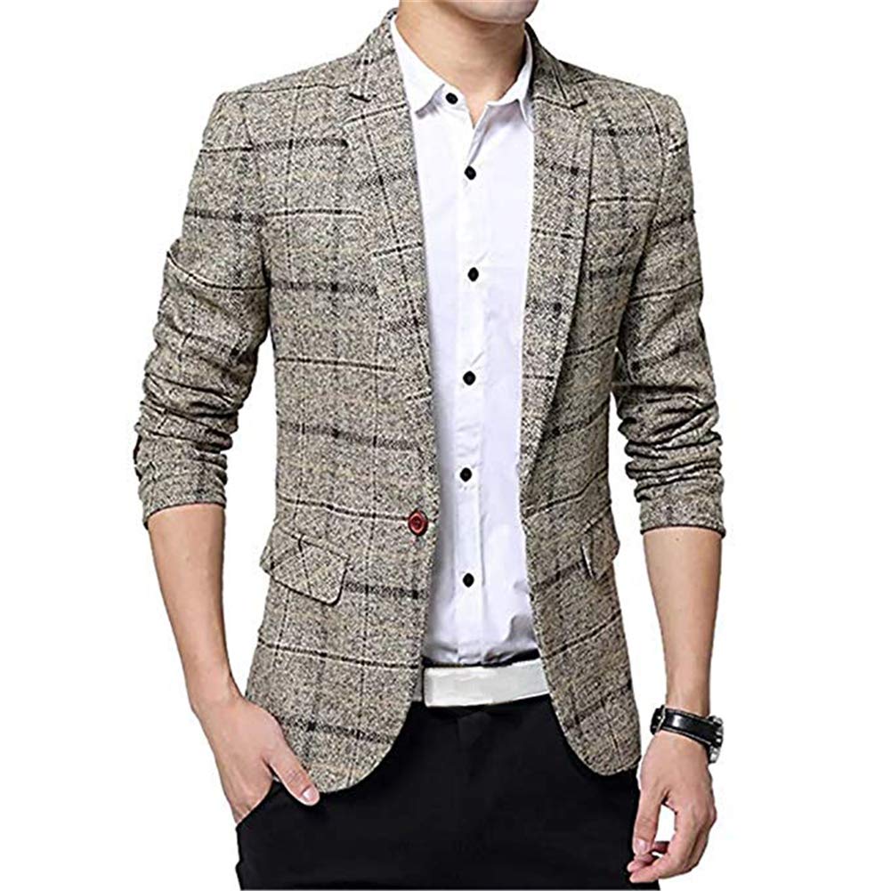 plaid sports jacket