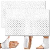 2 Pcs Thermoplastic Splint Sheet, 11.8 x 17.7 Inch Moldable Splint Material | Heat Soften Customizable White Polymer Sheet for Physical Therapy, Orthotic Brace Making