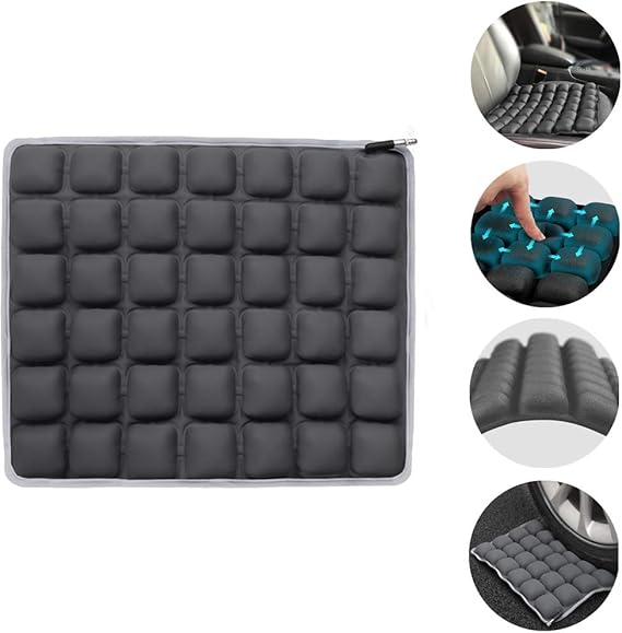 Haerniubi Water Seat Cushion Air Inflatable Chair Pad for Wheelchair