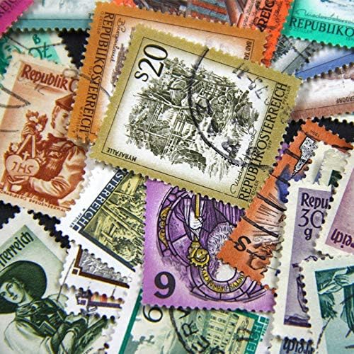 |Stamps|PCS/Lot No Repeat Austria Postage Stamps Collections with Post Marks Stamp Postal All Used, Collection Gifts|by ATUKI|