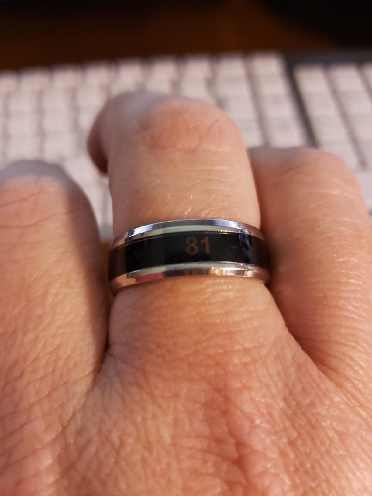 1/mo Finance Jude Jewelers 8mm Stainless Steel Body Temperature Sensative Color Changing