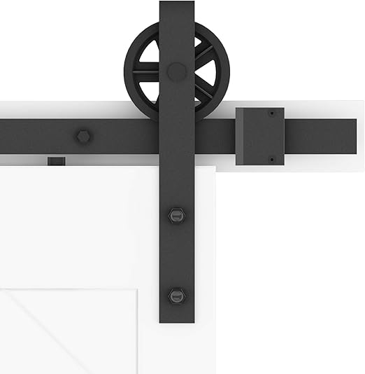 Amazon Com Diyhd Tsq15 8ft Industrial Wheel Sliding Barn Wood