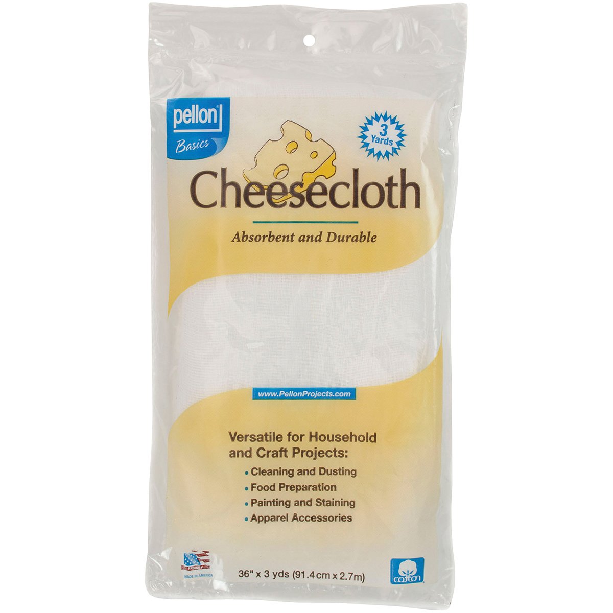 Pellon Cheesecloth-White 36-inch x 3yd