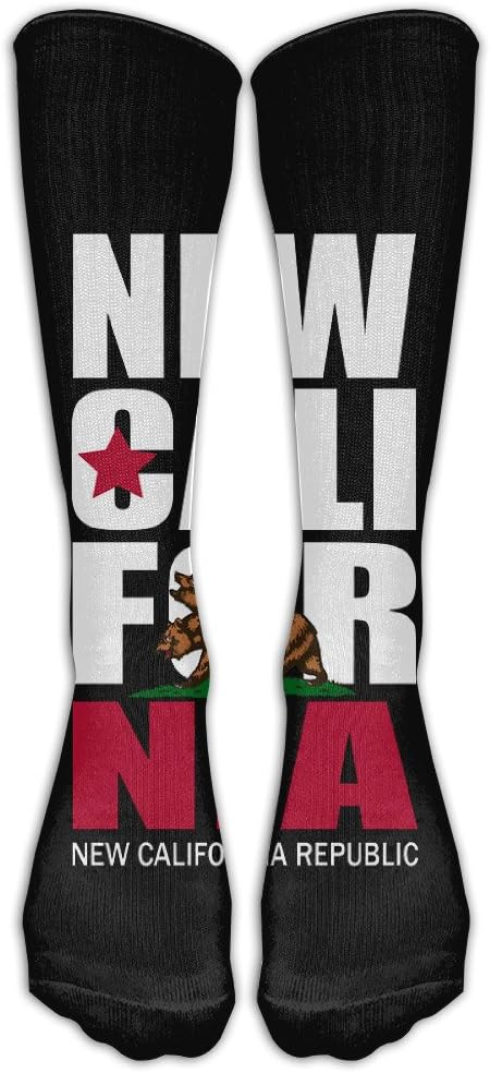 Personality California Flag Long Stocking Casual Crew Socks