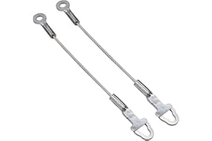 BOLEWIN 2 Pcs 7081445 7081215 Tailgate Support Cable Tailgate Cable for Polaris Ranger 500 700 800 900D