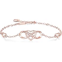Amazon.com: Sash & Soph Infinity Heart Cubic Zirconia