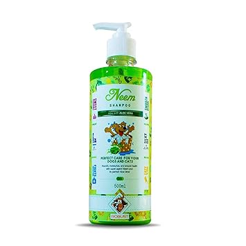 Robust Neem Dog & Cat Shampoo ( With Aloe Vera) : 500 Ml