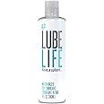 Lube Life Water-Based Toy Lubricant, 8 Fl Oz (240mL) Toy-Safe lube for Men, Women and Couples, Non-Staining