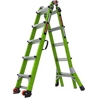 Little Giant Ladders, Velocity with Wheels, M17, 17 Ft