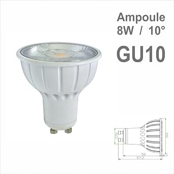 Leuchtmittel Mr16 Tabelle 8 W Gu10 Led 90 260 V Warmweiss 10